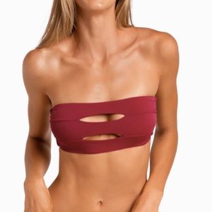 Boys+Arrows Ruby Ava Strapless Top